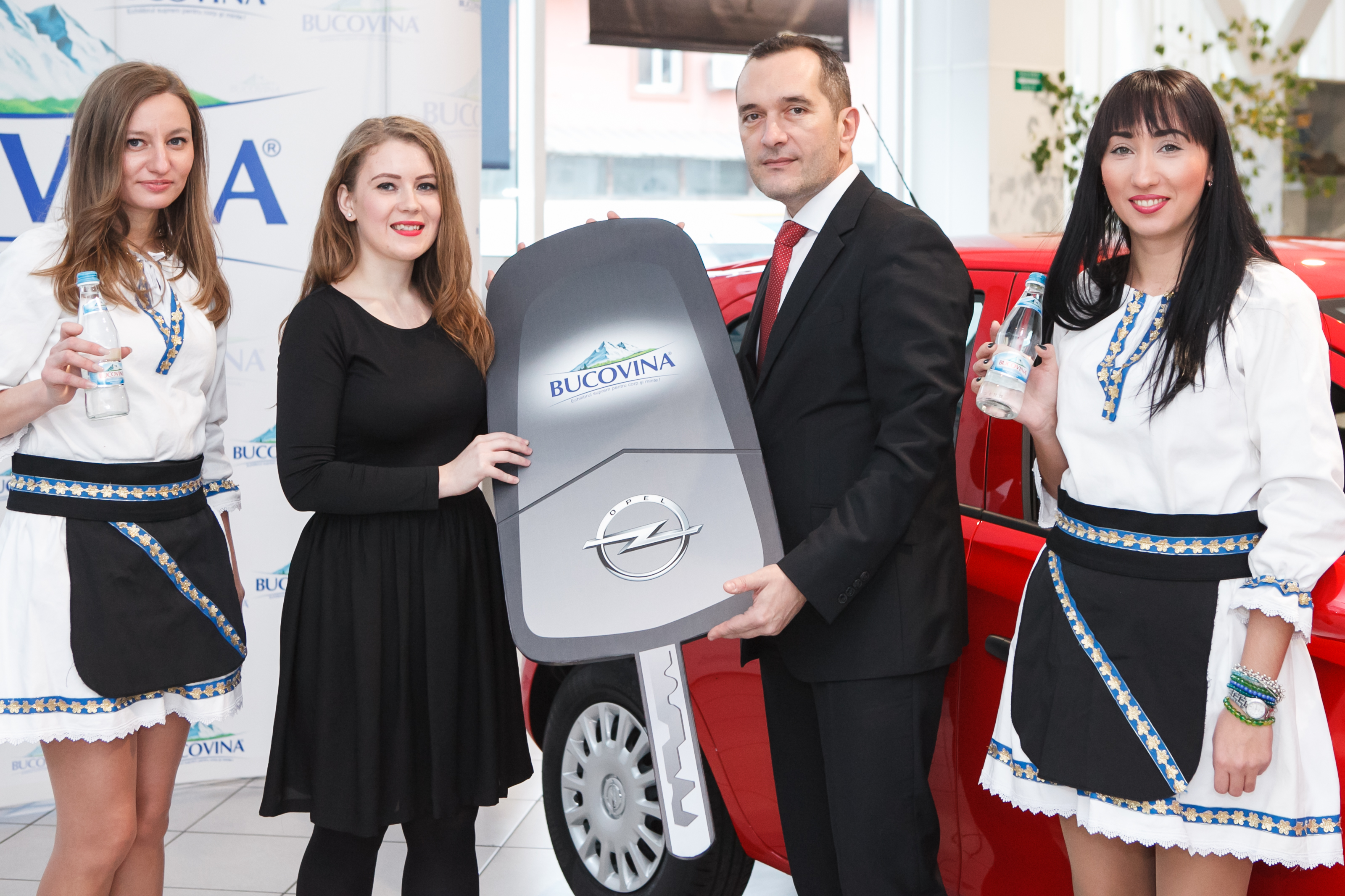 Marele premiu al campaniei Bucovina – noul Opel Corsa – a ajuns la castigatorul promotiei