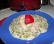 Ciulama de ciuperci cu mazare si muschiulet de pui la slow cooker Crock-Pot-11