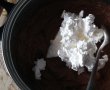 Prajitura cu crema de ciocolata si mix de fructe-4