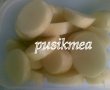 Cartofi noi cu usturoi verde la cuptor-3