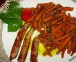 Garnitura de morcovi caramelizati in  vin-4
