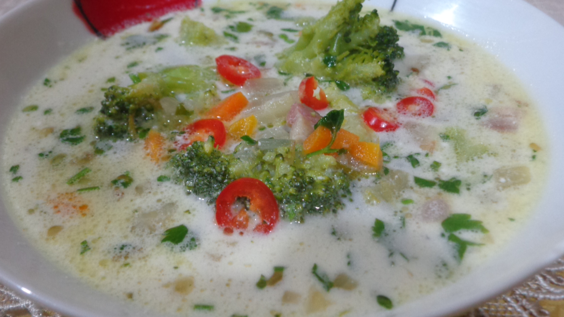 Supa cu broccoli