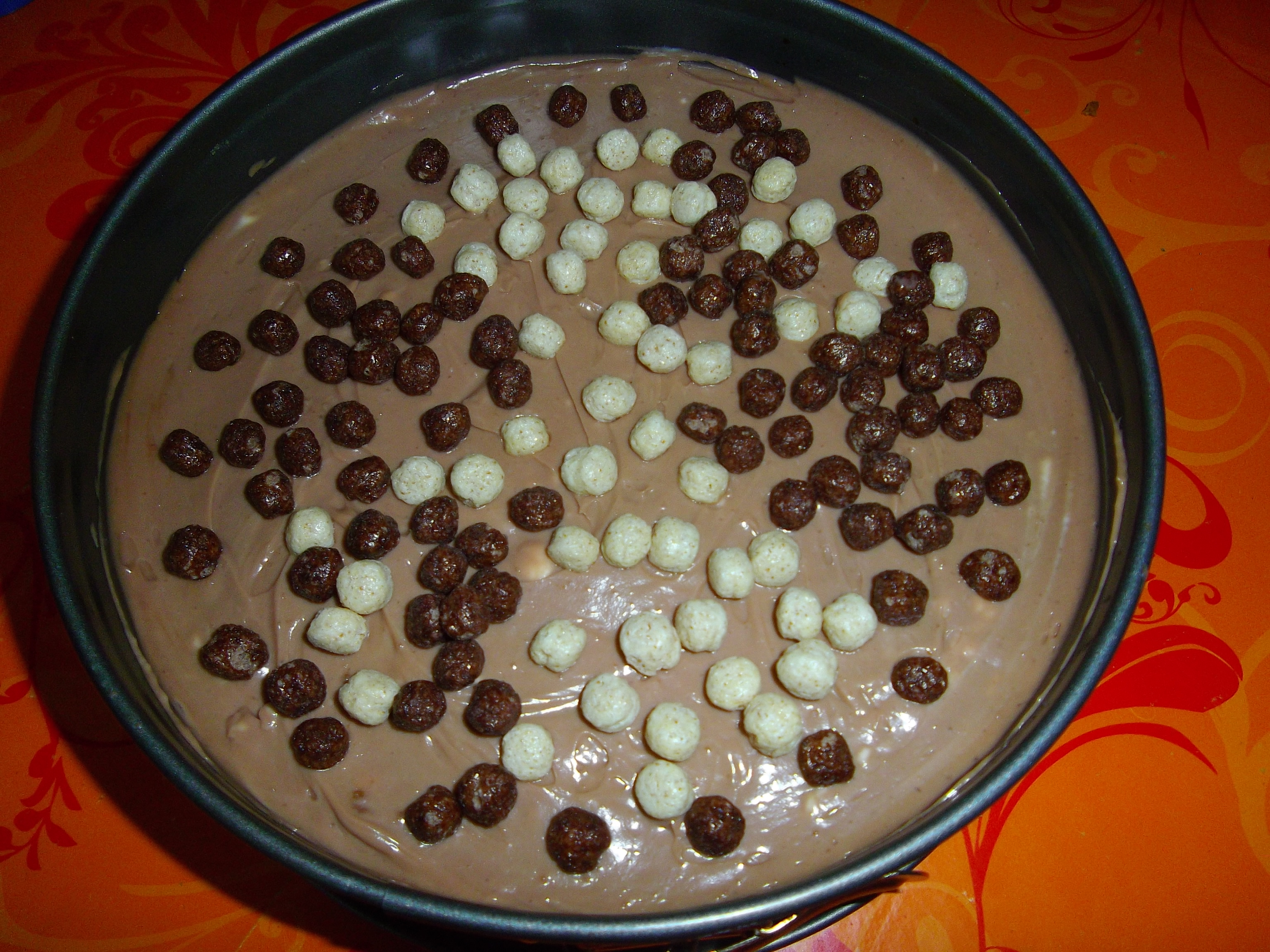Cheesecake cu ciocolata (la rece)