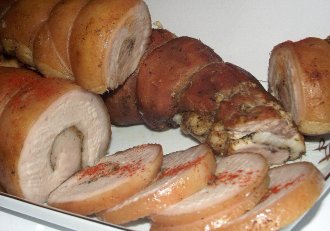 Rulada din fleica de porc la slow cooker Crock-Pot