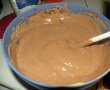 Prajitura cu praf de ciocolata si bilute de branza de vaci-2