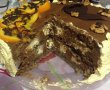 Tort de ciocolata, portocale si nuci pentru o dubla aniversare-29