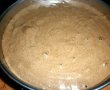 Tort aniversar cu crema de ganache cu nuci caramelizate-4