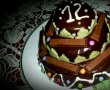 Tort etajat cu ciocolata - 1 Anisor de Bucataras-17
