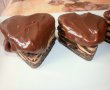 Tortulete-inima din clatite cu cacao si crema de ganache-10