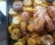 Piept de pui aromat cu cartofi la cuptor-3