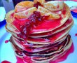 Pancakes cu dulceata de trandafiri-3