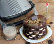 Tort de clatite, cu ciocolata si banane-0
