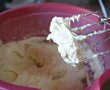 Tort cu crema de mascarpone si fructe de padure-2