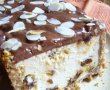 Cheesecake cu ciocolata, stafide si migdale-5