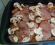 Friptura de porc aromata Godina, cu cartofi aurii cu marar-1