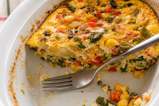 Sufleu de legume