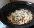 Orez cu legume la slow cooker Crock-Pot 4,7 L-12