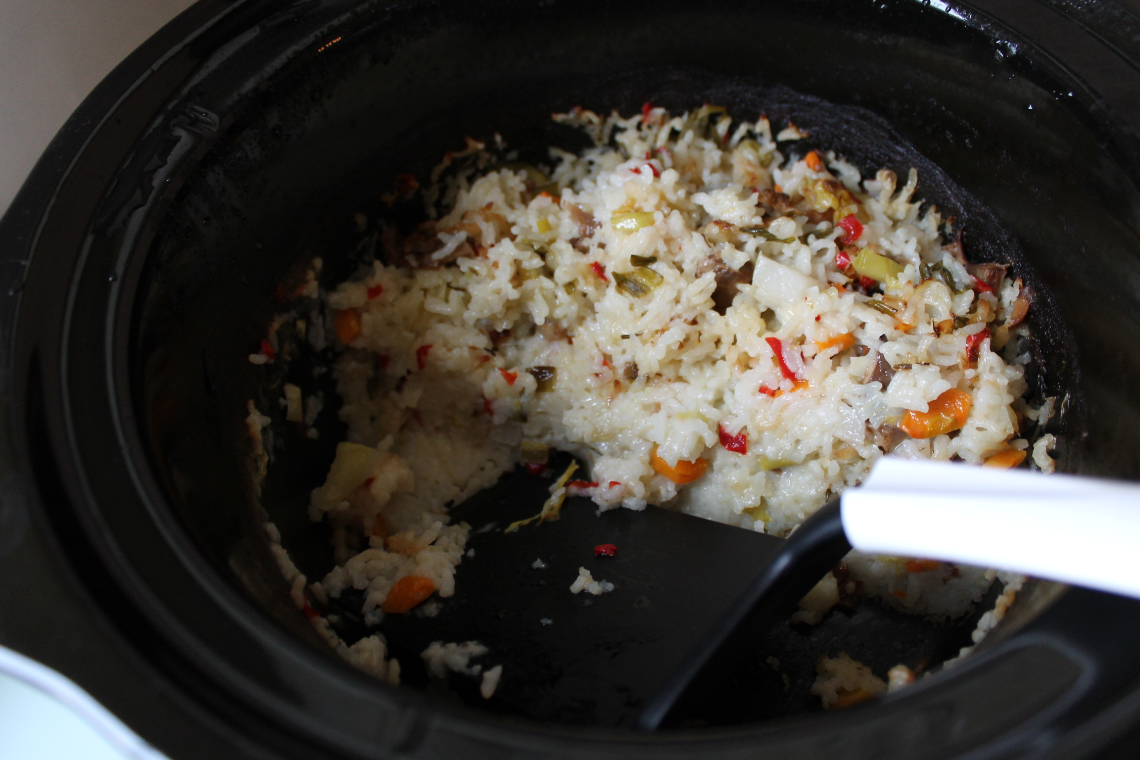 Orez cu legume la slow cooker Crock-Pot 4,7 L