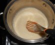 Budinca de vanilie cu dulceata de cirese semiamare-3