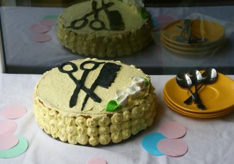 Tort cu crema de ciocolata