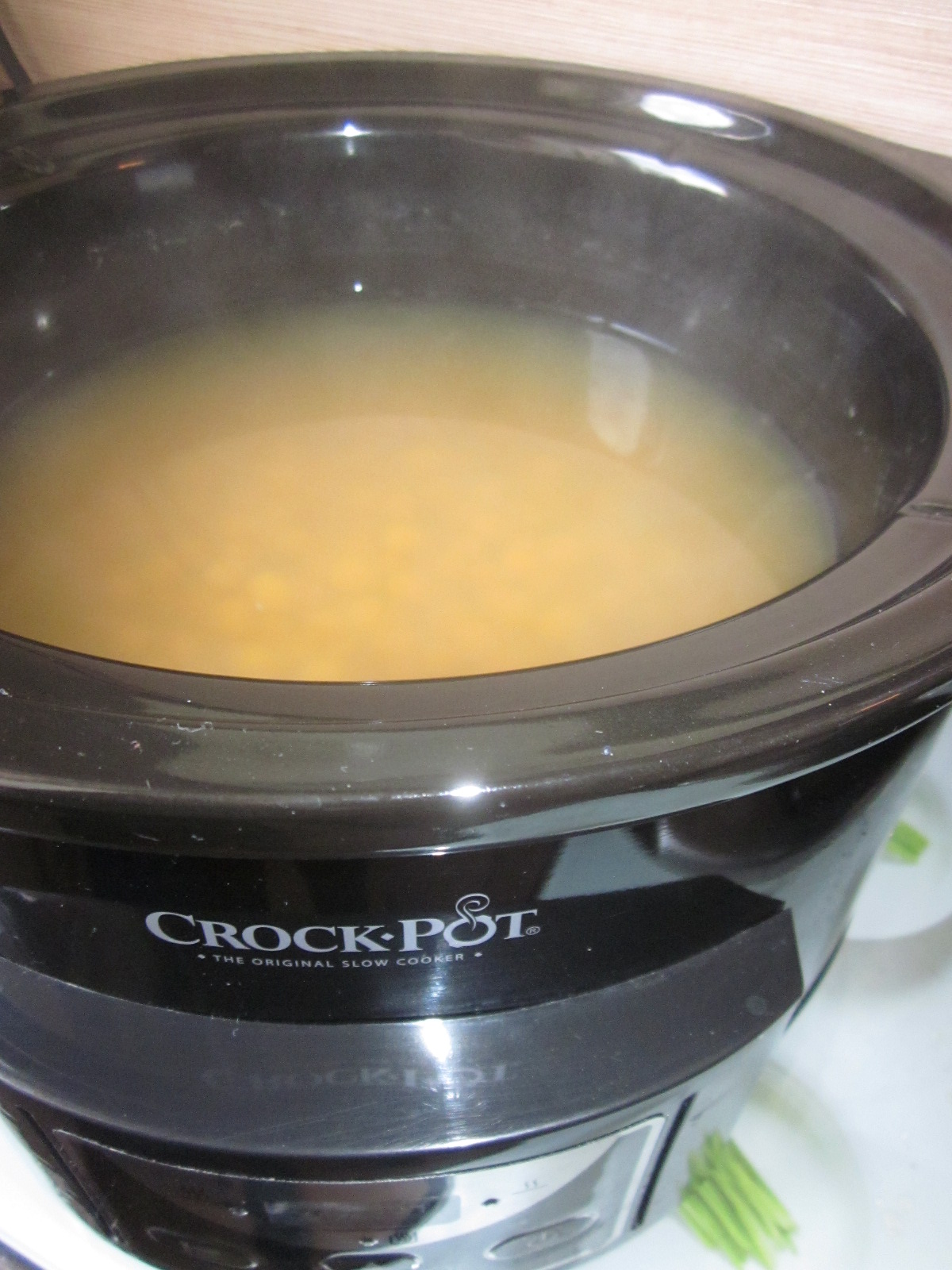 Ciorba de naut si radacinoase la slow cooker Crock-Pot