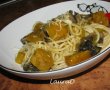 Spaghetti cu dovleac,ciuperci si tarhon-3