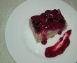 Prajitura cu crema de vanilie si jeleu de fructe rosii-7