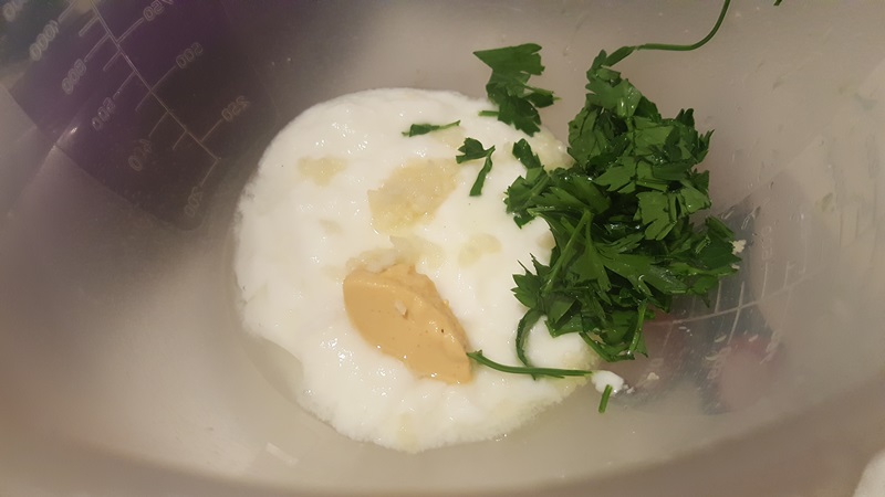 File de pangasius cu sos de iaurt