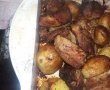 Friptura de porc cu cartofi noi la cuptor-2