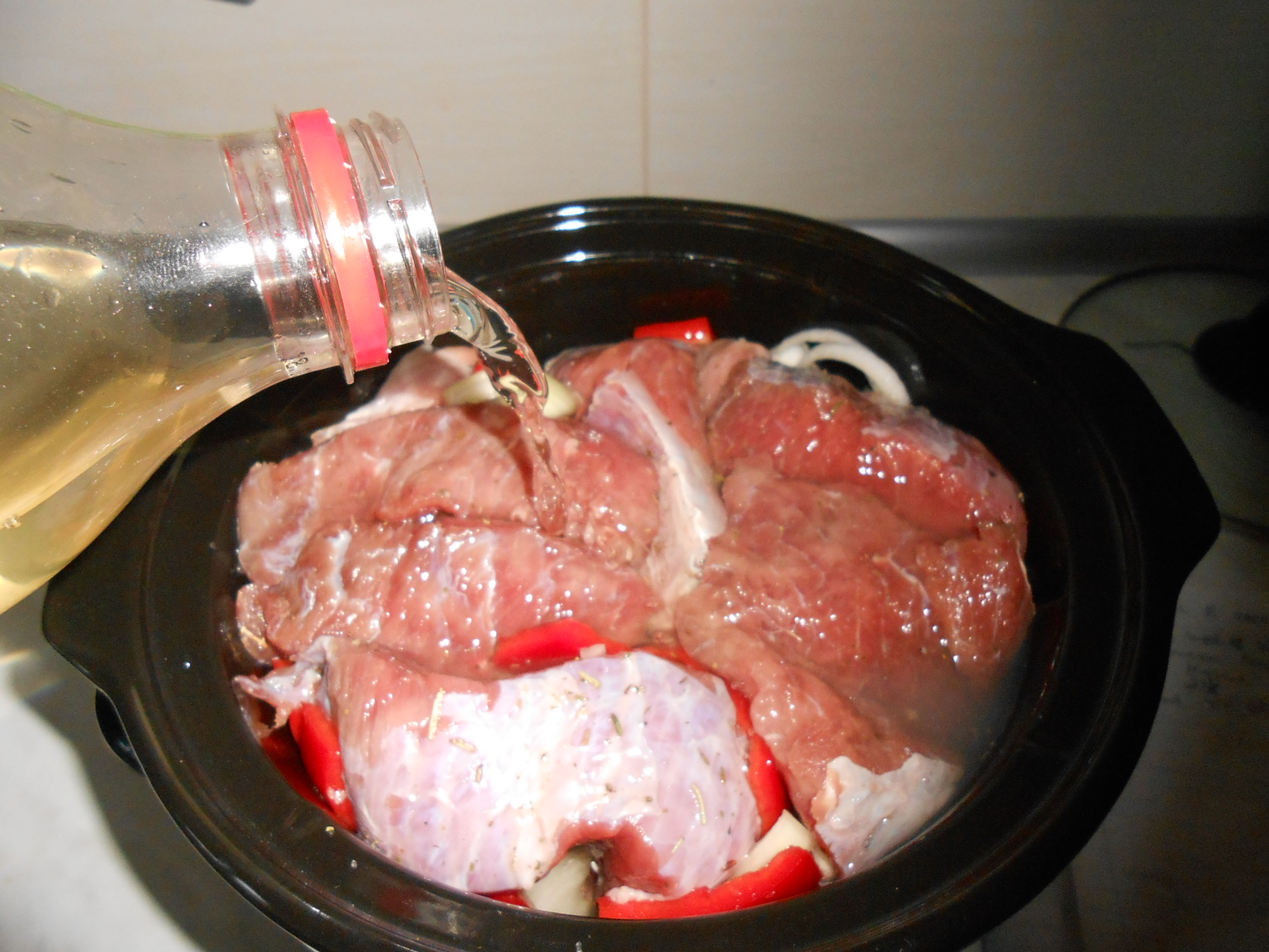 Muschi de vitel la slow cooker Crock-Pot