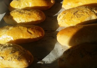 Paini hot dog de casa