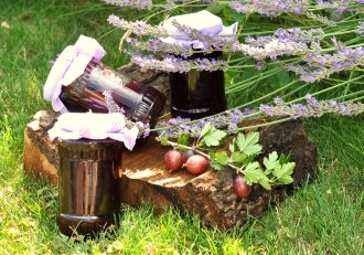 Dulceata de agrise cu lavanda - Provence