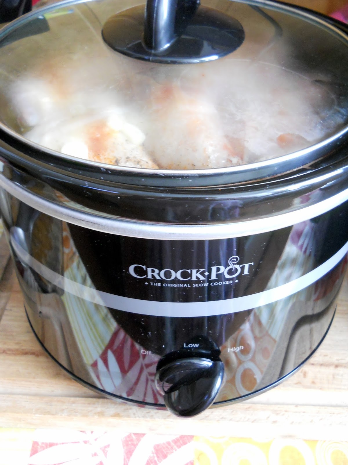 Pui cu legume la slow cooker Crock-Pot
