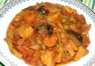 Ghiveci de legume la slow cooker Crock-Pot