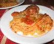 Spaghete cu pui la cuptor-0
