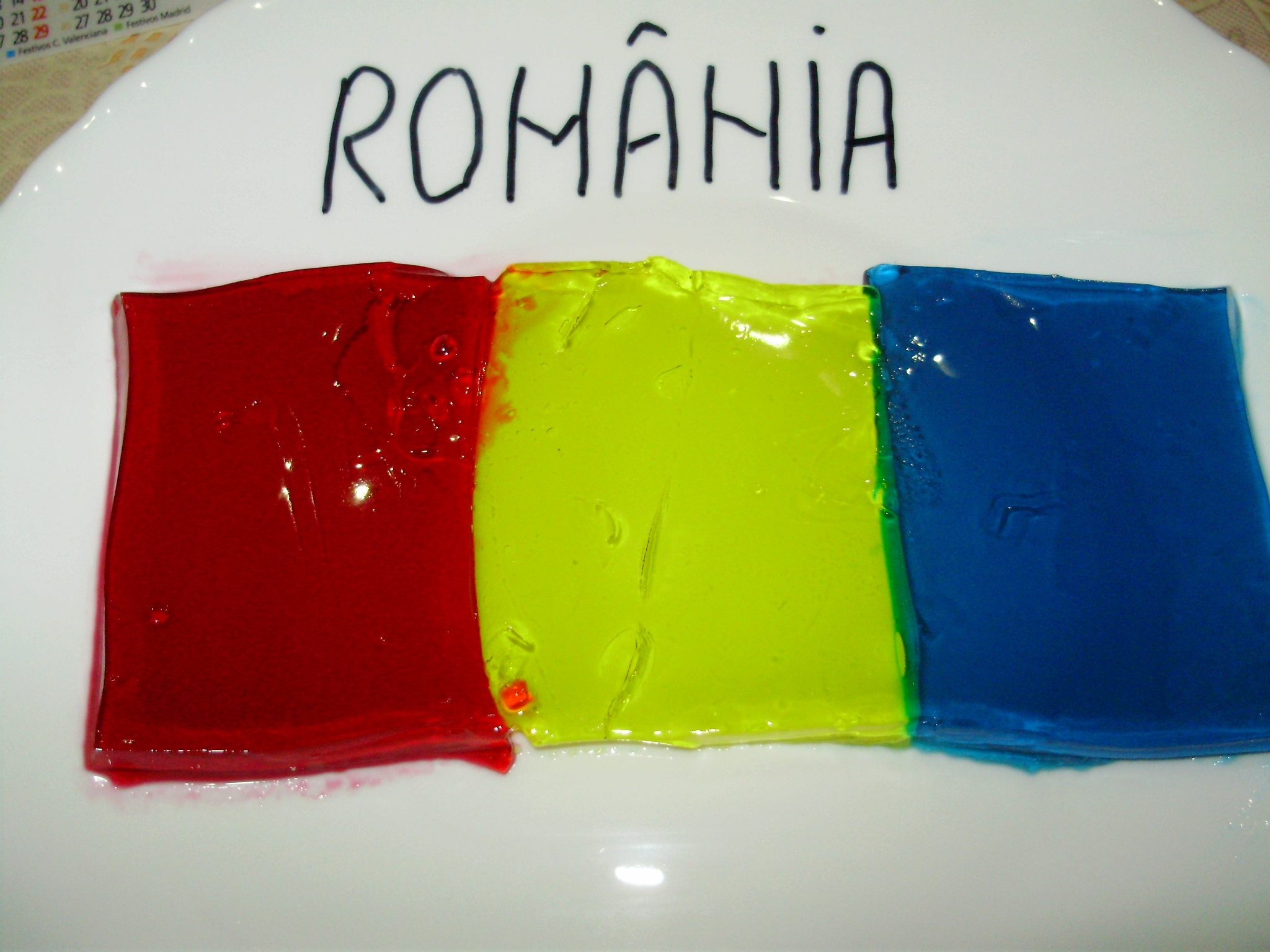 Steagul ROMANIEI din jeleu