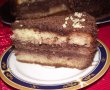 Tort clasic cu crema de cacao si miez de nuca-5