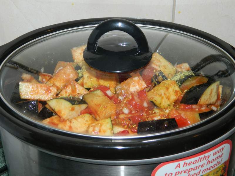 Mancare de vinete la slow cooker Crock-Pot 3,5 L