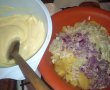 Salata de cartofi cu ou  si maioneza-3