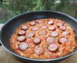 Varza cu carnati in tigaia wok-12