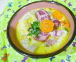 Supa de gulioare cu scaricica afumata si tarhon-8