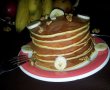 Pancake mic-dejun cu nuci, miere si banane-7