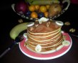 Pancake mic-dejun cu nuci, miere si banane-10