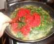 Spanac cu legume la wok-9
