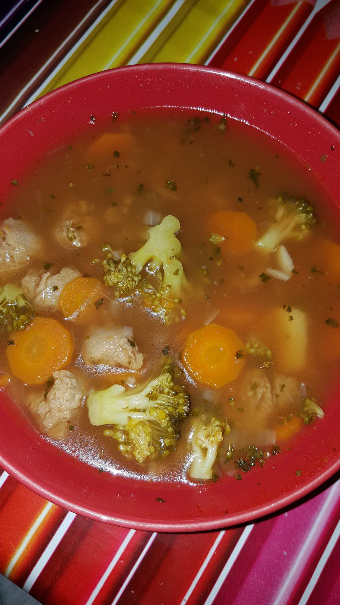 Supa de legume cu soia