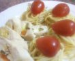Rulada de pui cu spaghete-3