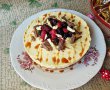 Cheesecake cu jeleu de fructe de padure-6