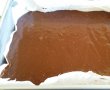 Prajitura cu blat de ciocolata si mousse de vanilie-3