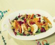 Salata cu clementine, rodii, avocado și branza-6