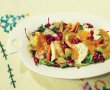 Salata cu clementine, rodii, avocado și branza-10